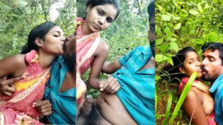 Desi Outdor Fucking in jungle
