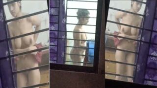 Sexy Babe Nude Captured – From Window By Neighbour