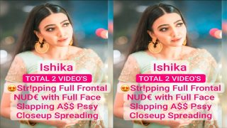 Gorgeous Snapchat Queen Ishika – Viral Stripping Full Frontal Nude