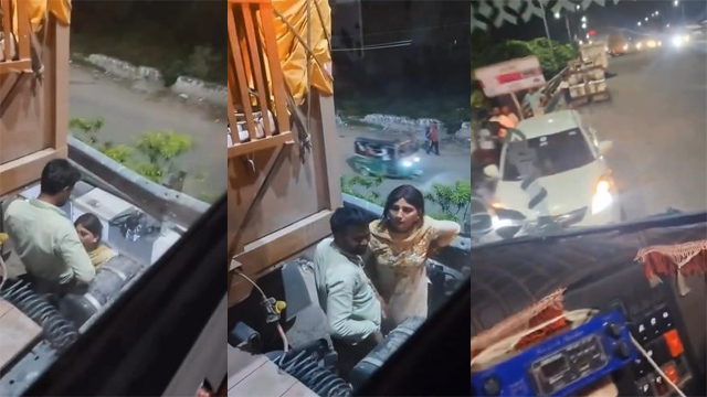 Hot Paid Randi Blowjob Truck Driver On Public Road Fucking Watch Now